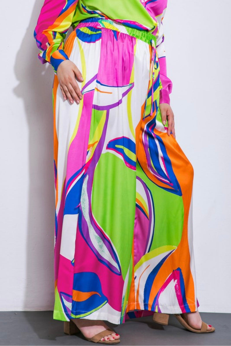 Normal wide leg pants