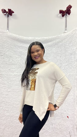Chic One size sweater - One size / Beige