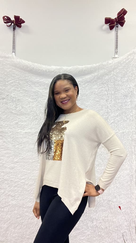 Chic One size sweater - One size / Beige