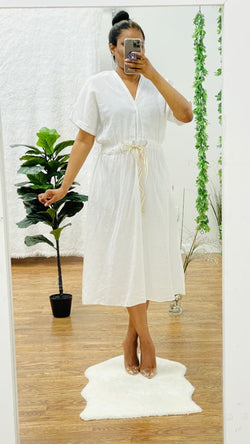 Nadi one linen dress